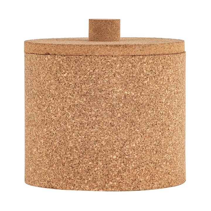 Round Cork Box Lg for wholesale by BIDKhome