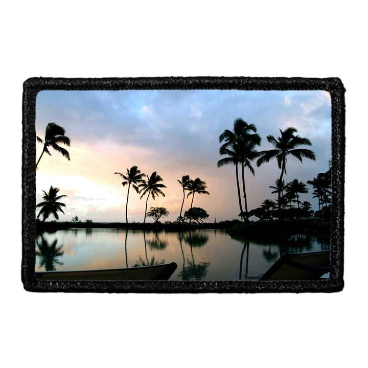 Pull Patch - Wholesale Patch - Hawaii Palms - Removable Patch