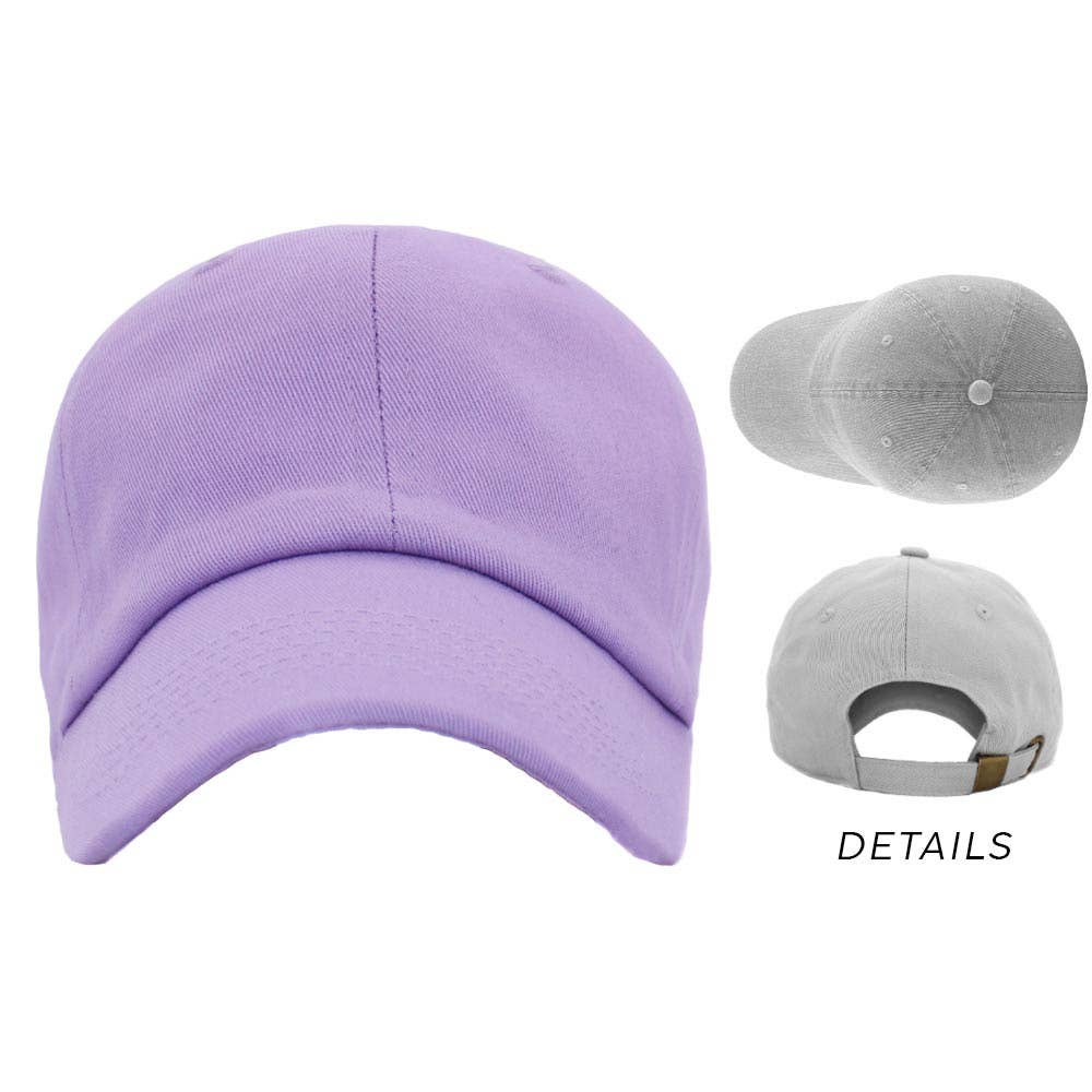 Sensibling Corp. - Wholesale Baseball Cap - Unisex - Solid Baseball Cap29