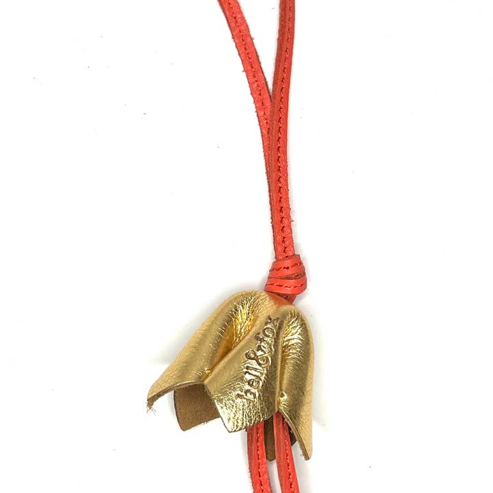 BLOOM Taschenanhänger - Goldleder für den Großhandel von bell&fox