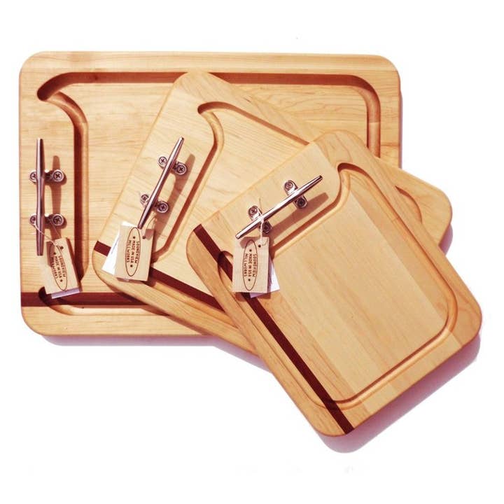 Soundview Millworks - Wholesale Cheese Board - Nautical Cleat Appetizer Boards7