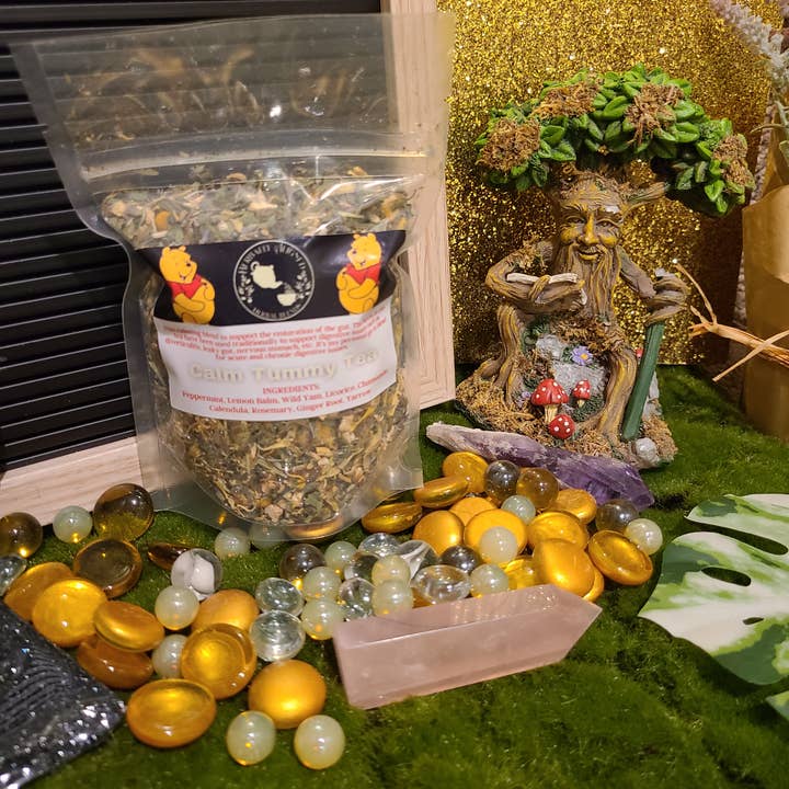 Aligned Herbally – Großhandel Gesundheits-/Entgiftungstee – Ruhiger Bauch-Tee1