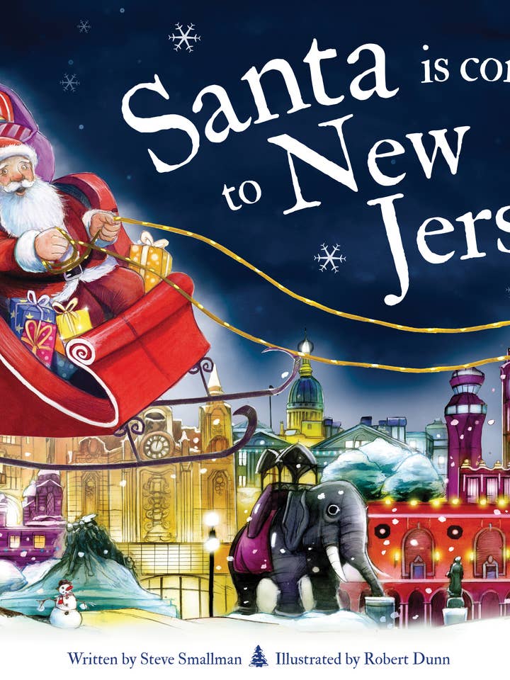 Santa Is Coming to New Jersey, 2E (HC) for wholesale by Sourcebooks