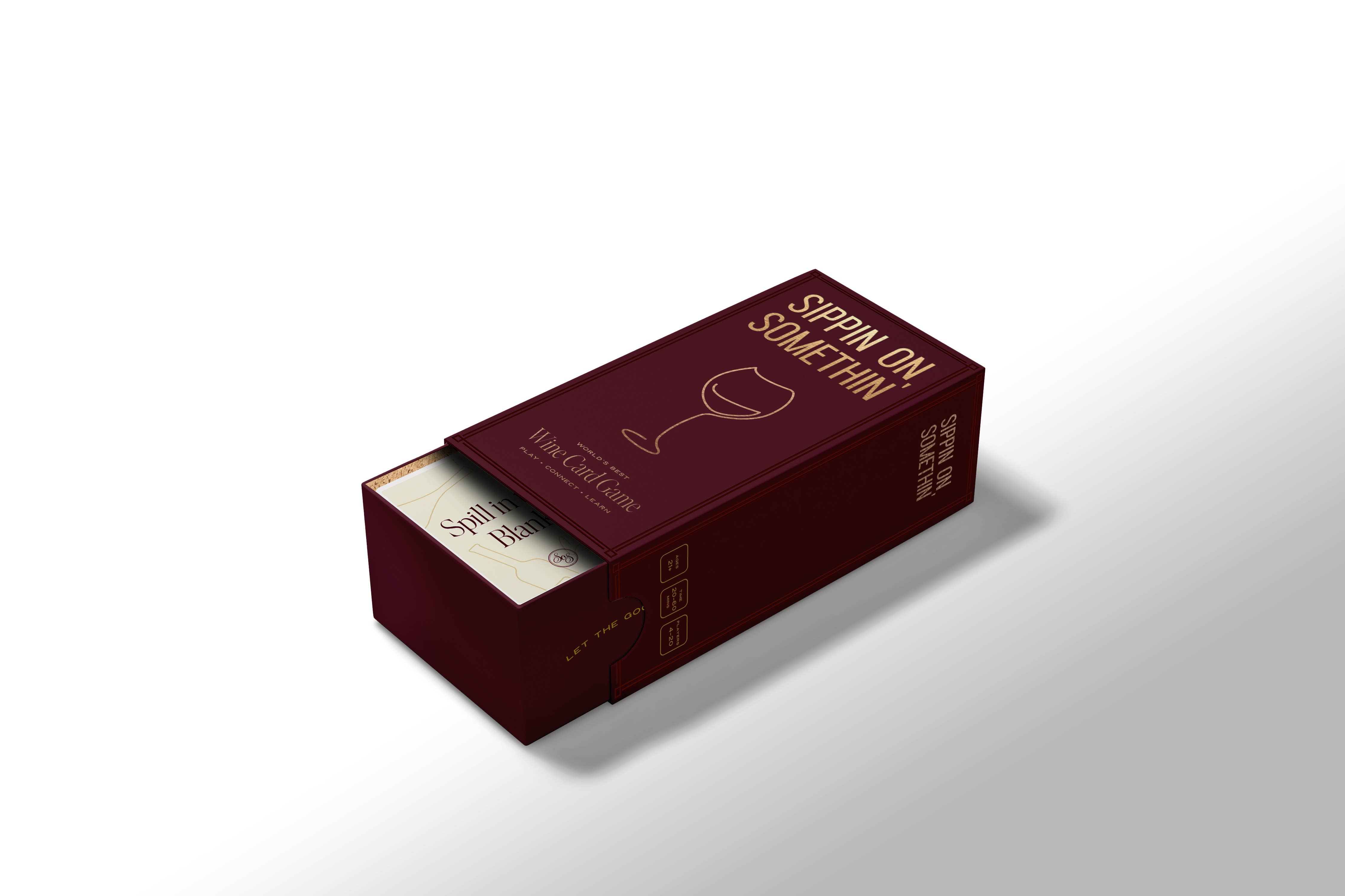 Sippin on Somethin' – Jogo de cartas por atacado – Sippin on Somethin' - Jogo de Cartas Sobre Vinhos3