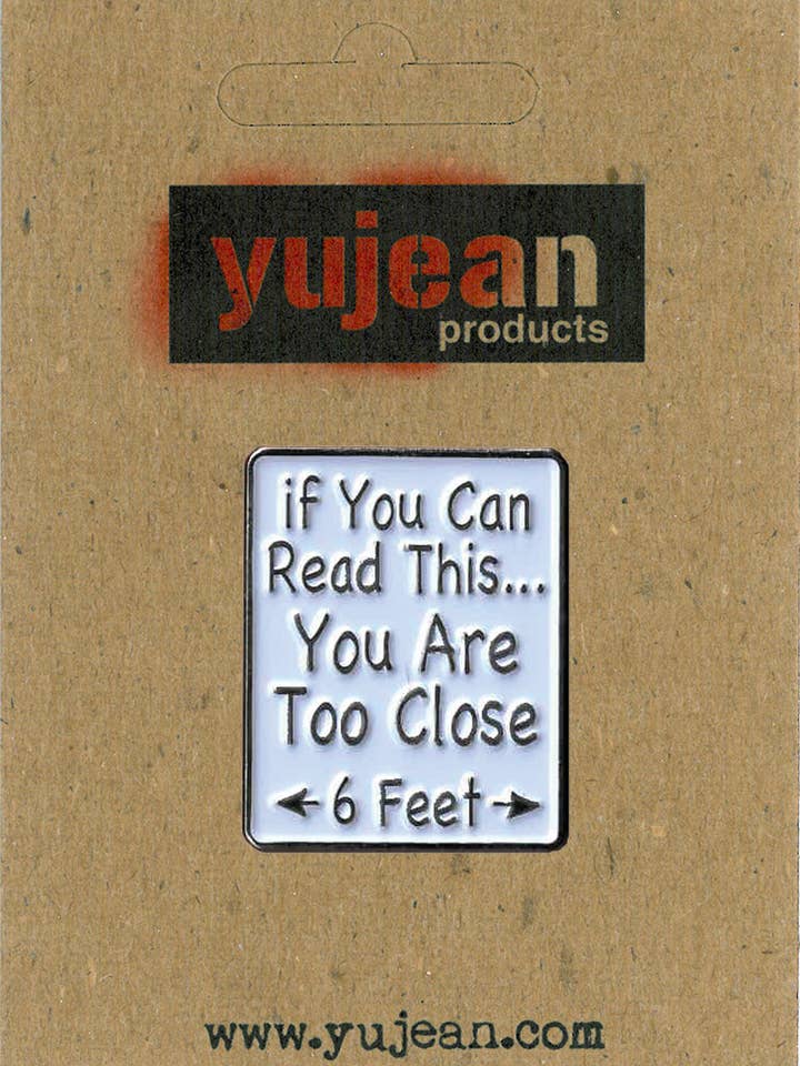 Zu nah Emaille Pin-E1105 für den Großhandel von Yujean