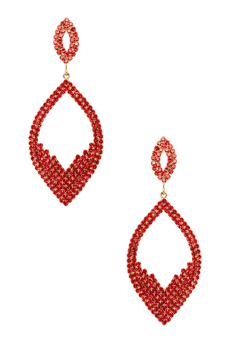 Artini Accessories – Brincos de argola por atacado – Brincos de Candelabro com Pedras de Fantasia para Festas2