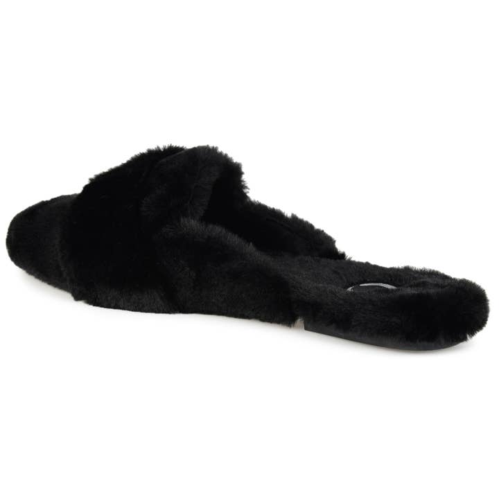 Journee - Wholesale Slippers - Women's - Journee Collection Women's Faux Fur Eara Slipper7