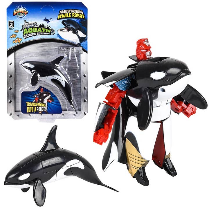 La Luna Bella - Toys - Wholesale Klassiek speelgoed - Kinderen - ORCA ROBOT ACTION FIGURE LLB kinderspeelgoed