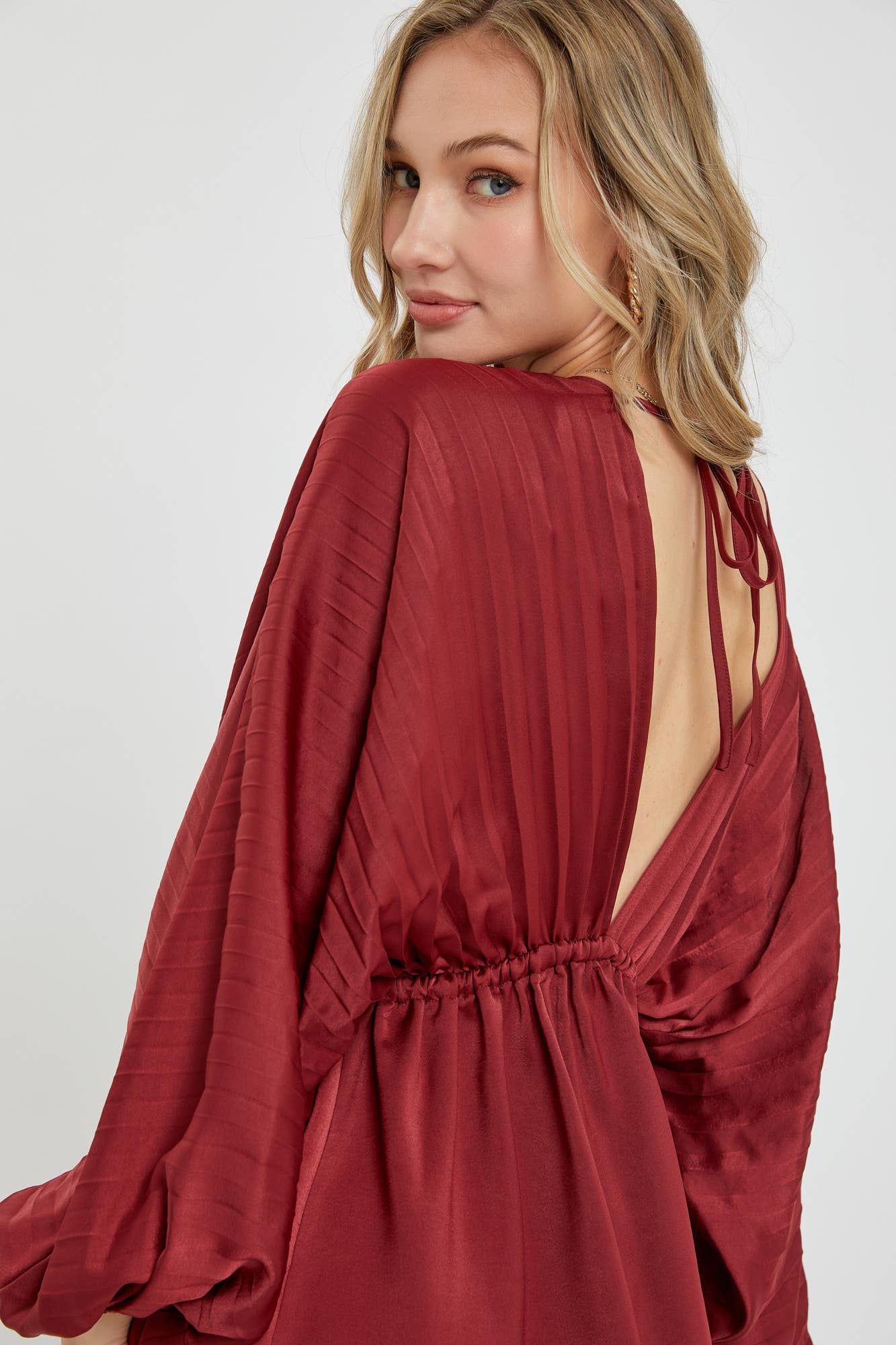 Sweet Lovely by Jen – Engroshandel Kjole - Dame – SATIN MINI KJOLE28