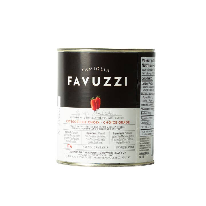 Favuzzi (Canada) - Wholesale Pasta Sauce - San Marzano P.D.O Tomatoes1