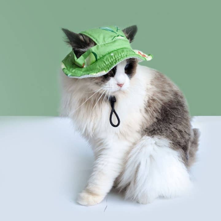 Cheerhunting - Wholesale Pet hat – Dog - Ozzie - Floral Pet Sun Hat