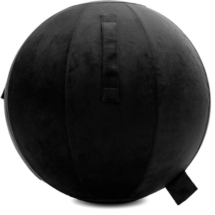 360 - YOGA-65-PBALL-Noir-Élect pour la vente par Husband Pillow