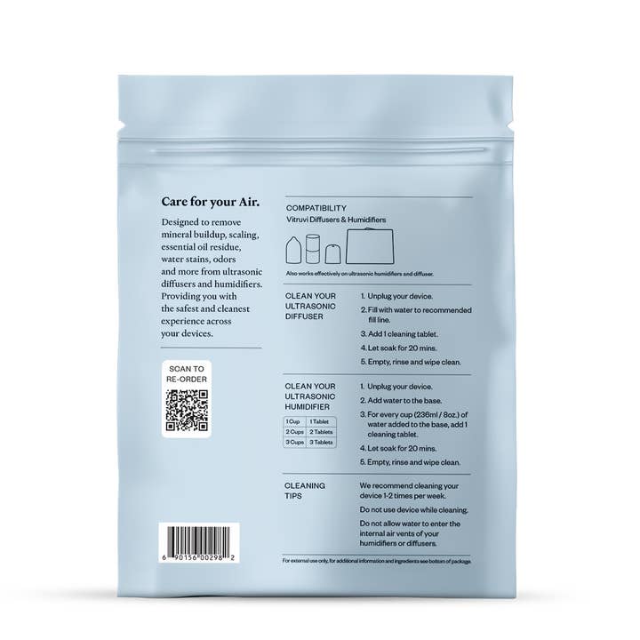 Vitruvi - Wholesale Electronic Diffuser - Cleaning Tablets1