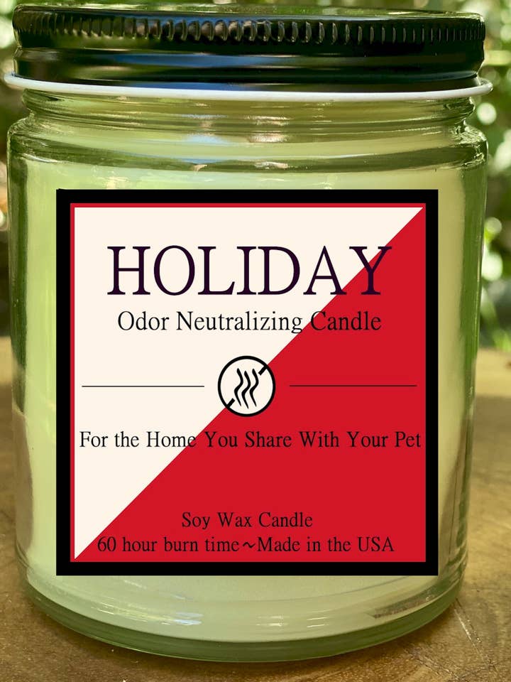 8 oz Odor Neutralizing Candle- Holiday for wholesale by Candle Consultants