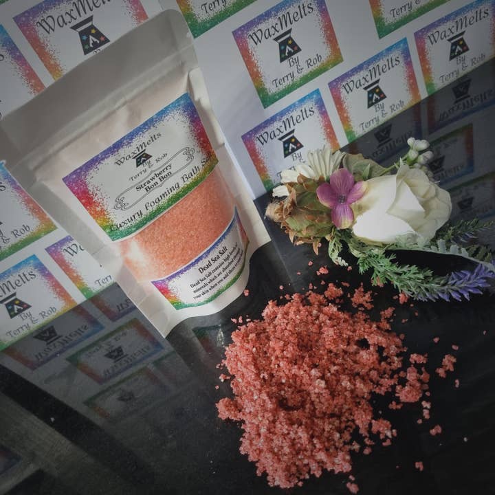 Foaming Bath Salts - Dead Sea Salt for wholesale by Waxmelts by Terry&Rob
