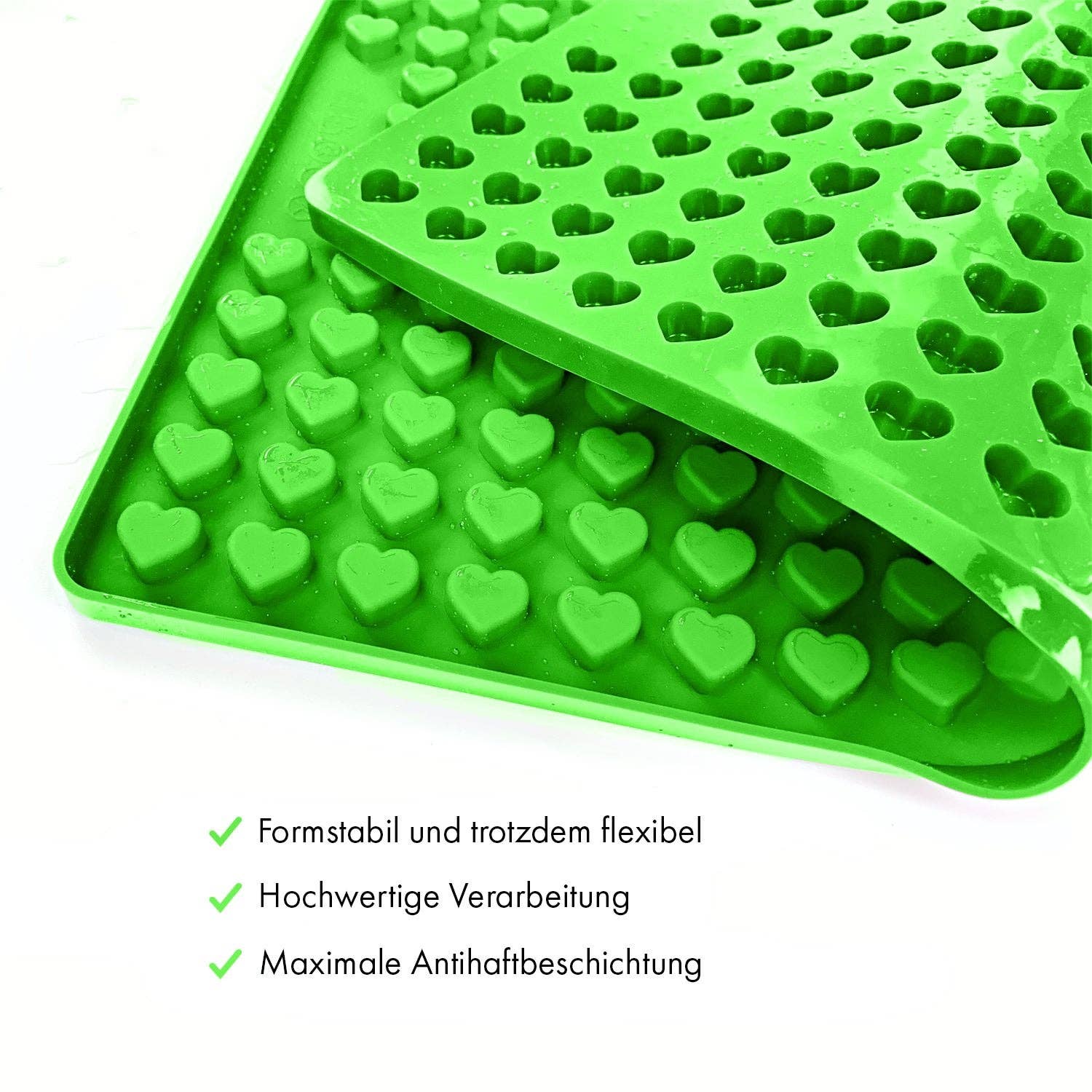 Collory – snacks e guloseimas - Cão por atacado – Tapetes de silicone para assar em formato de coração (mini e médio)27