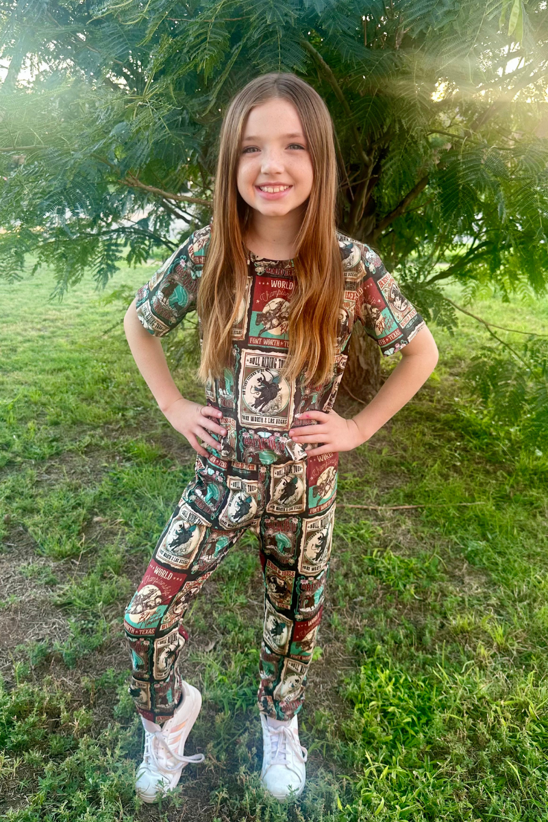 Sterling Kreek - Wholesale T-Shirt - Kids - Vintage Rodeo Top Kids1