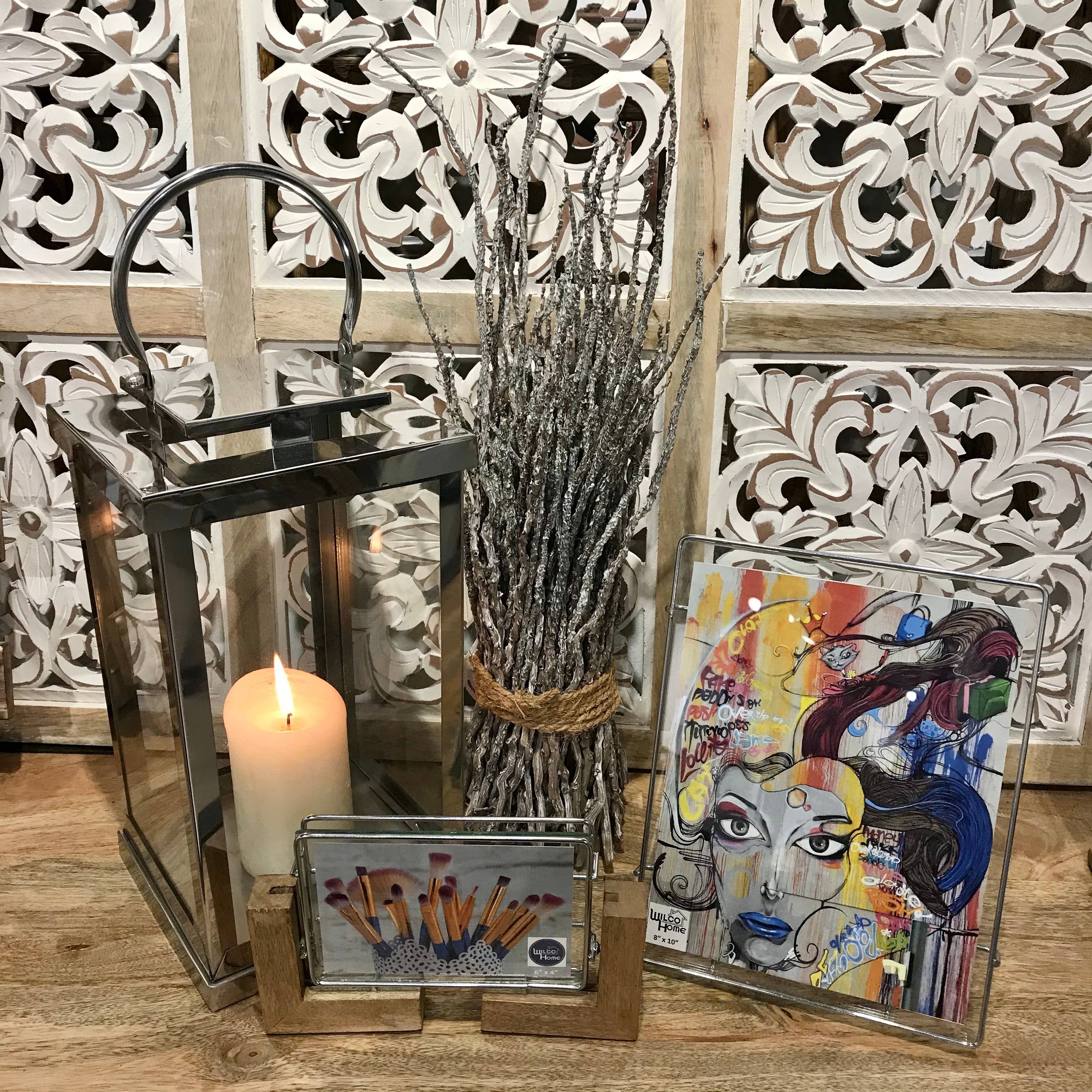 Wilco Home - Wholesale Picture Frame - Transversal Floating Photo Tension Frame 8x10" w/ Easel Back5