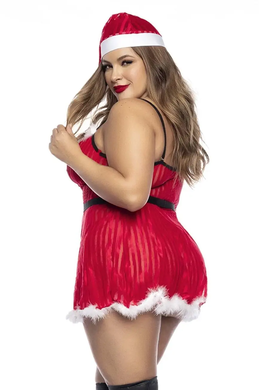 Lingerie Mart - Wholesale Costume - Women's - Mapale Sexy Mrs. Claus Costume MA60010X1
