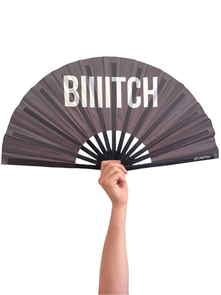 Dirt Squirrel Biiitch Fan for wholesale by Dirt Squirrel Apparel