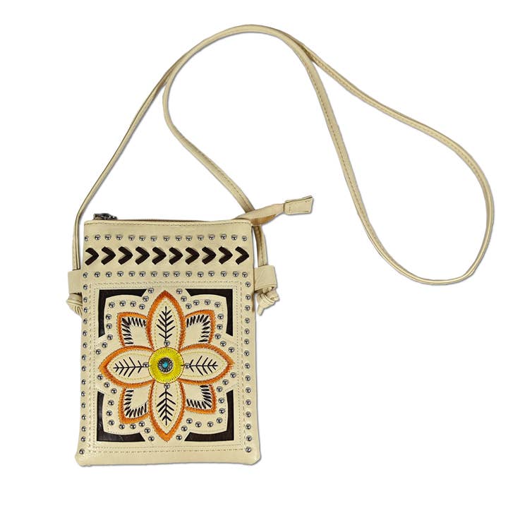 hello-bags - Wholesale Crossbody Bag - Unisex - Women's crossbody bag made of vegan leather. Size: 21 x 15.5