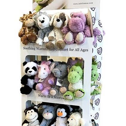 Warmies - Plush Toys - Lavender - Gifts - Valentines - Wholesale Retailer Display - Kids & Baby - Cardboard Floor Display0
