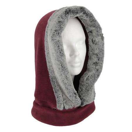 FLECHET - Wholesale Hat Accessory - Women's - FAUX FUR POLAR HOOD - FLFH320