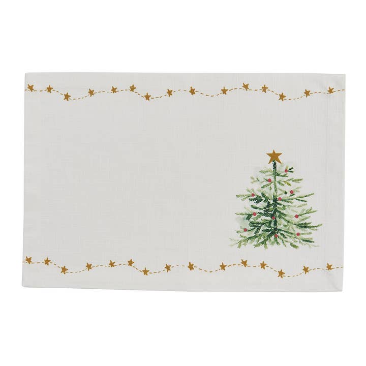 Rustic Christmas Placemat- Stars for wholesale by Split P
