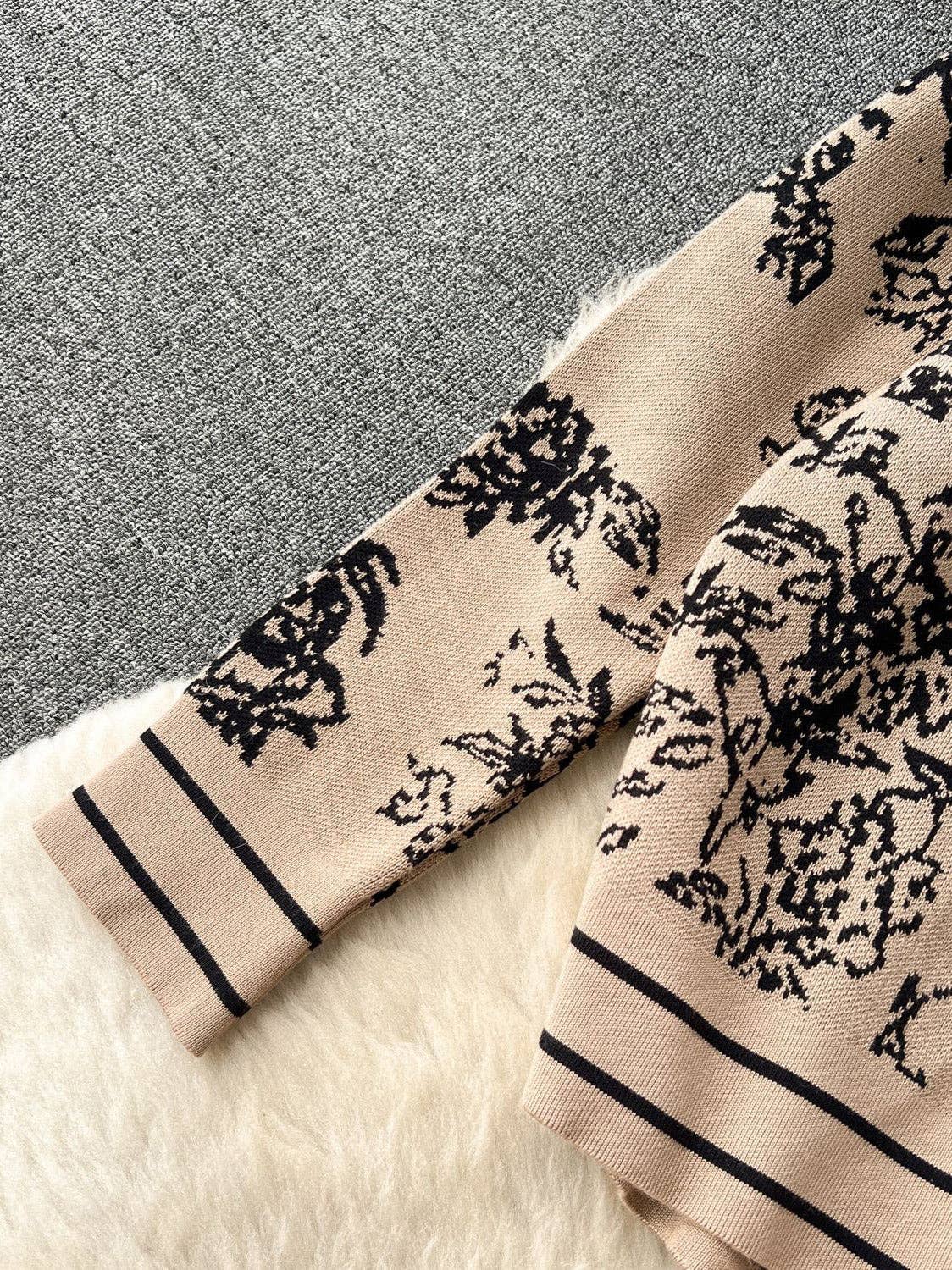 safistyle - Wholesale Lounge Set - Women's - Floral Drawstring Hoodie & Wide-Leg Pants Set6