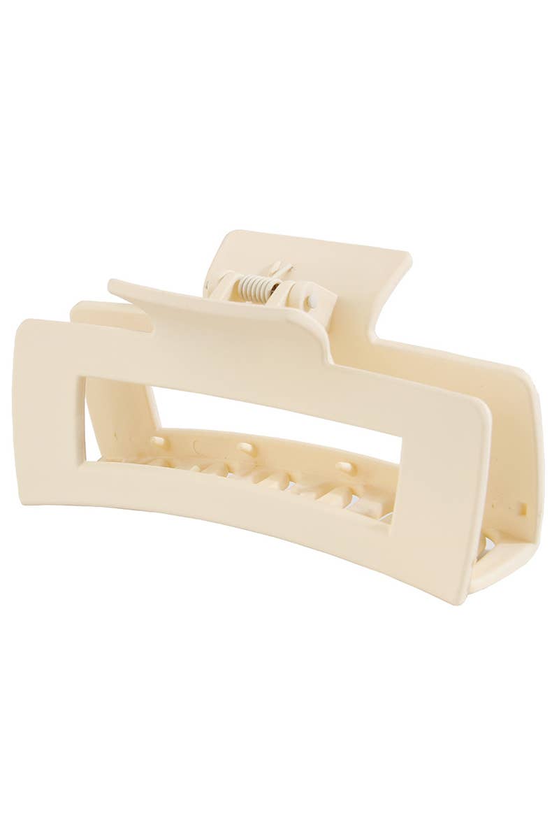 ACCITY - Wholesale Hair Clip - Women's - 4.1 Inch Matte PS Plastic Hair Claw Clip, Wholesal_CWAHA00913