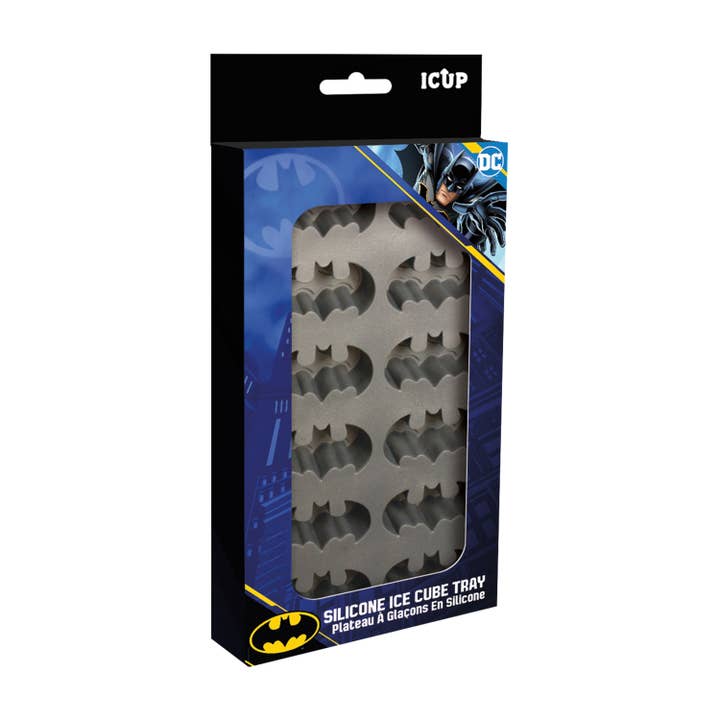 DC Comics Batman Silicone Ice Cube Tray for wholesale by AQUARIUS, GAMAGO, ICUP, & ROCK SAWS by NMR Brands