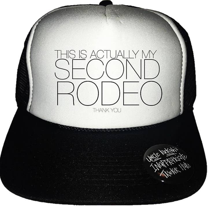 Inappropriate Trucker Hats - Wholesale Trucker Hat - Unisex - Second Rodeo Trucker Hat