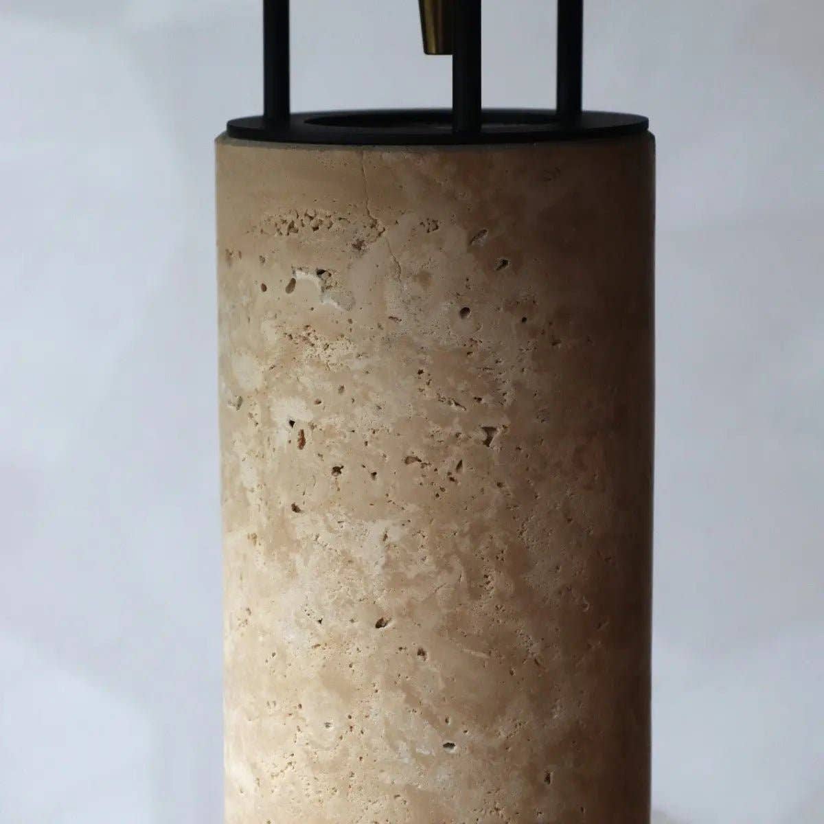 Tavellio - Wholesale Accent/Desk Lamp - Nicolaas Travertine Lamp | Elegant and Timeless Design3