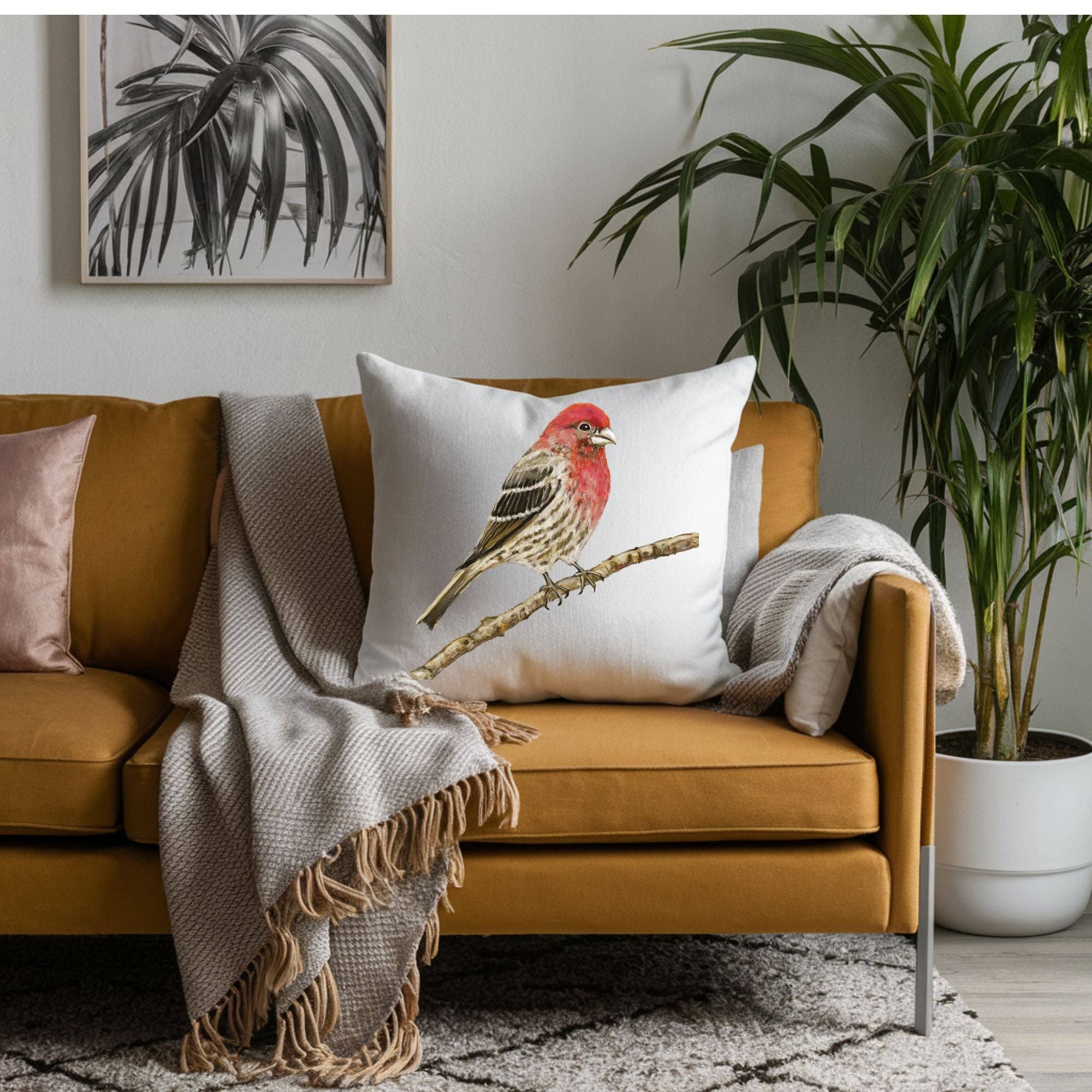 MerikaArt – wholesale Dekorativ kudde – Husfinkkudde1