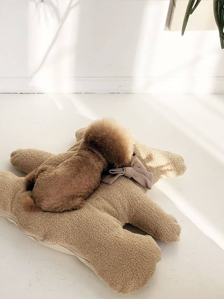 COUSSIN OURS . MARRON pour la vente par Pets So Good