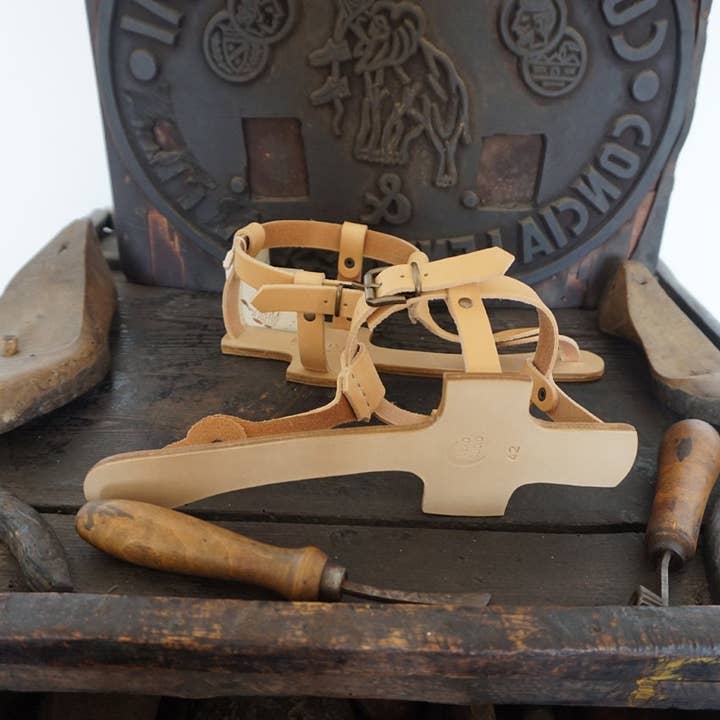 Mario Doni - Wholesale Sandals - Men's - Handmade Barefoot Sandals Leather and Hide #32