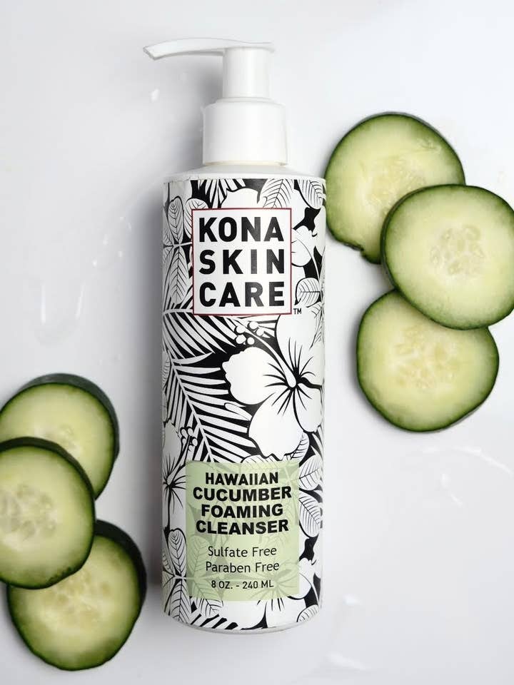 Cucumber Foaming Cleanser for wholesale by Kona Skin Care