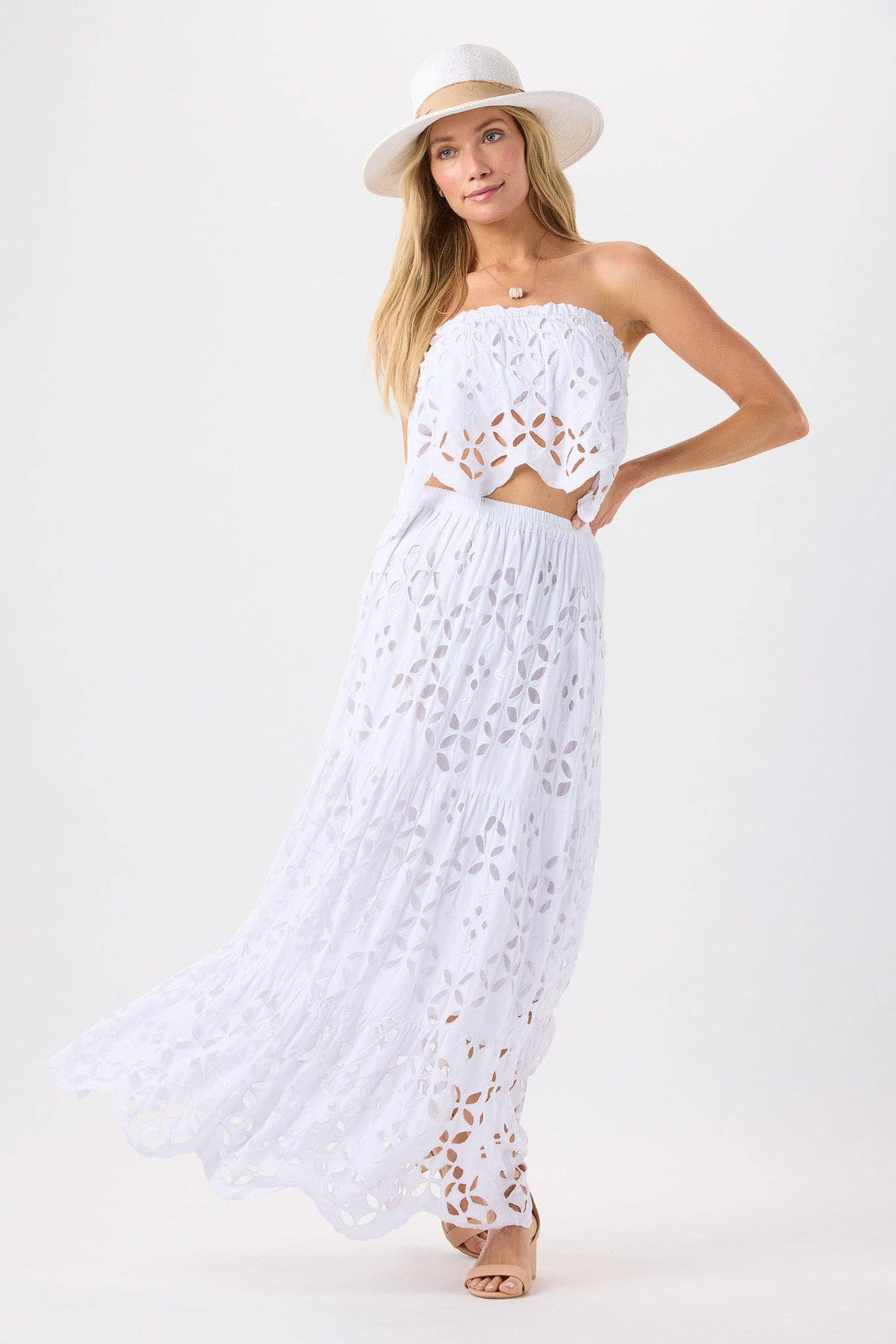 White Bora Bora Skirt for wholesale on Faire