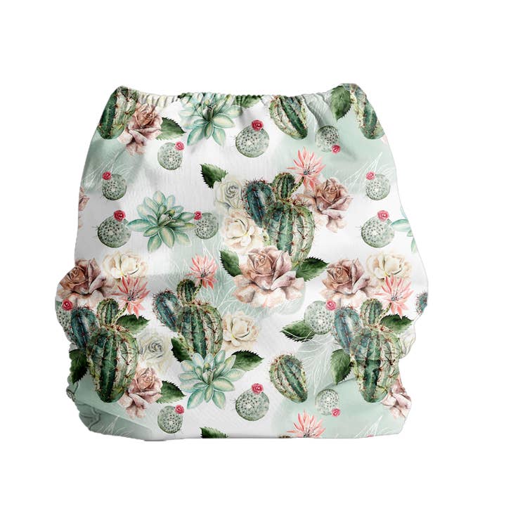 Floral Cacti for wholesale by Xander Fluff Diaper Co.