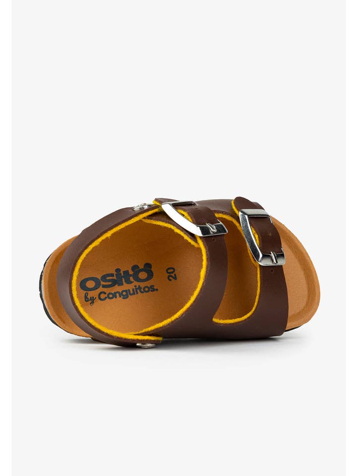 Conguitos - Wholesale Sandals - Baby - Baby's Brown Synthetic Bio Sandals1