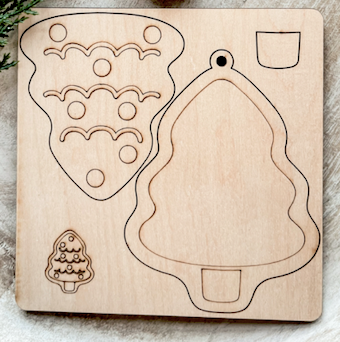 Country Roads Rustic Decor – Engroshandel DIY-hobbysæt – Juletræ Pop-Out DIY malingshåndværkssæt i træ4