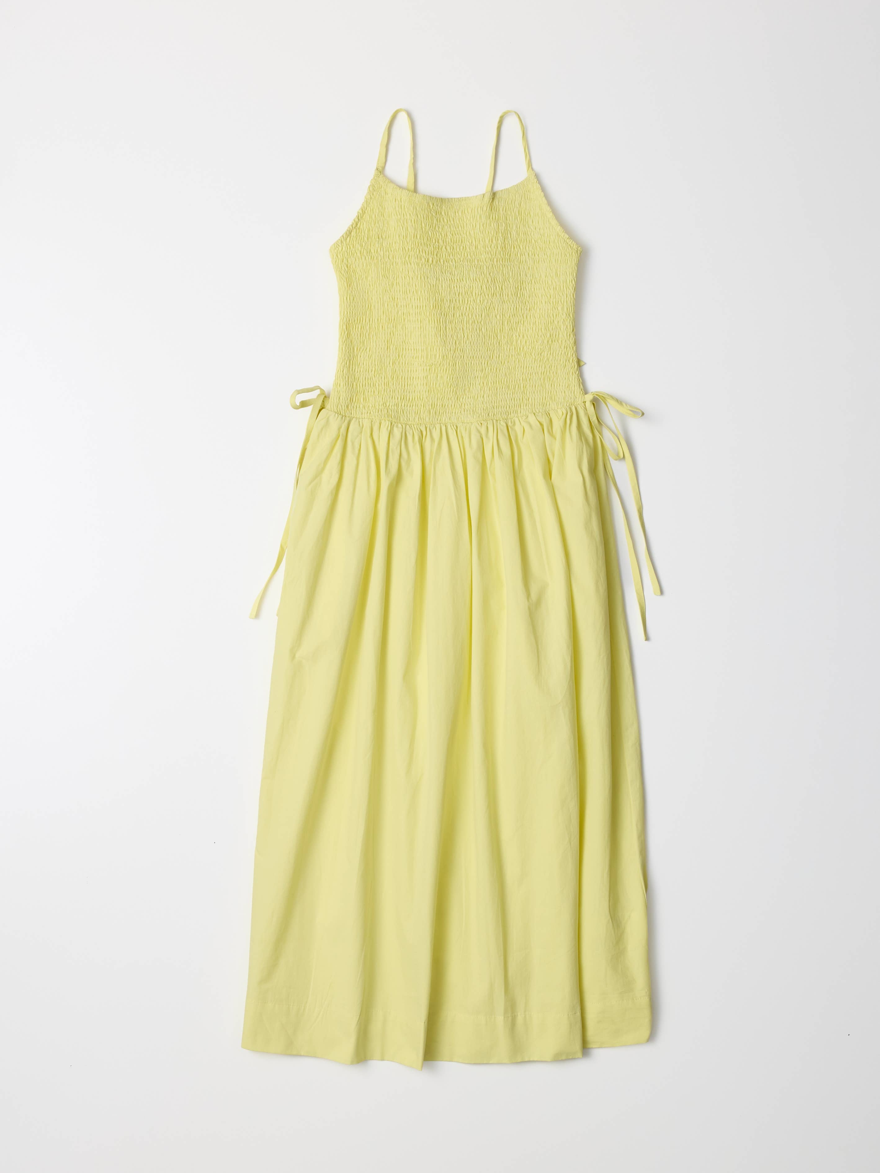 MOD REF - Vendita all'ingrosso Vestito - Donna - Abito The Jenni | Abito midi a nido d'oca con lacci laterali12