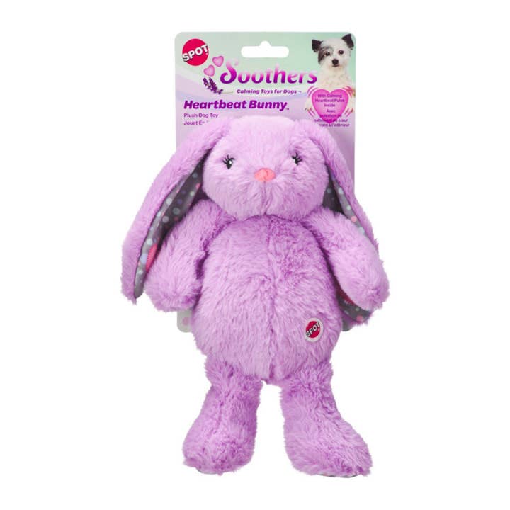 Petdropshipper - Wholesale Pet Plush Toy - Dog - Spot Soothers Heartbeat Bunny Dog Toy Assorted, 1ea/12 in