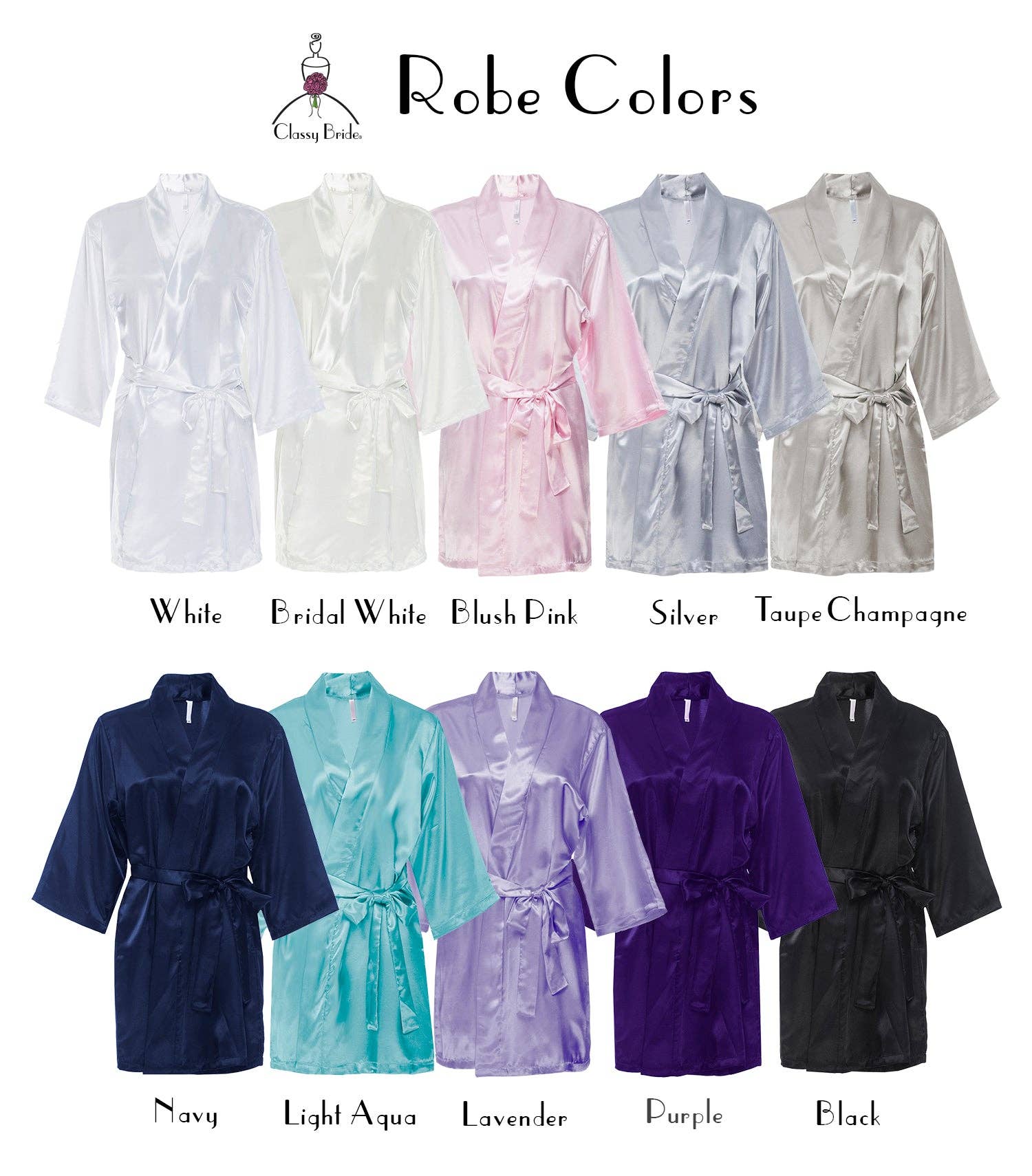 Classy Bride - Wholesale Robe - Women's - Rhinestone Bride Robe6