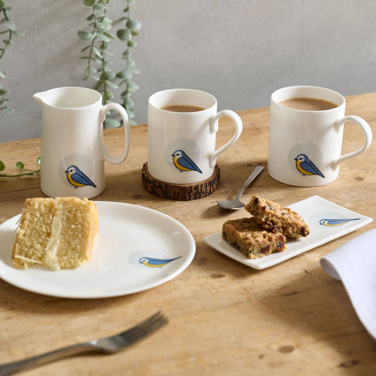 Jin Designs - Wholesale Coffee Mug - Blue Tit Mug5