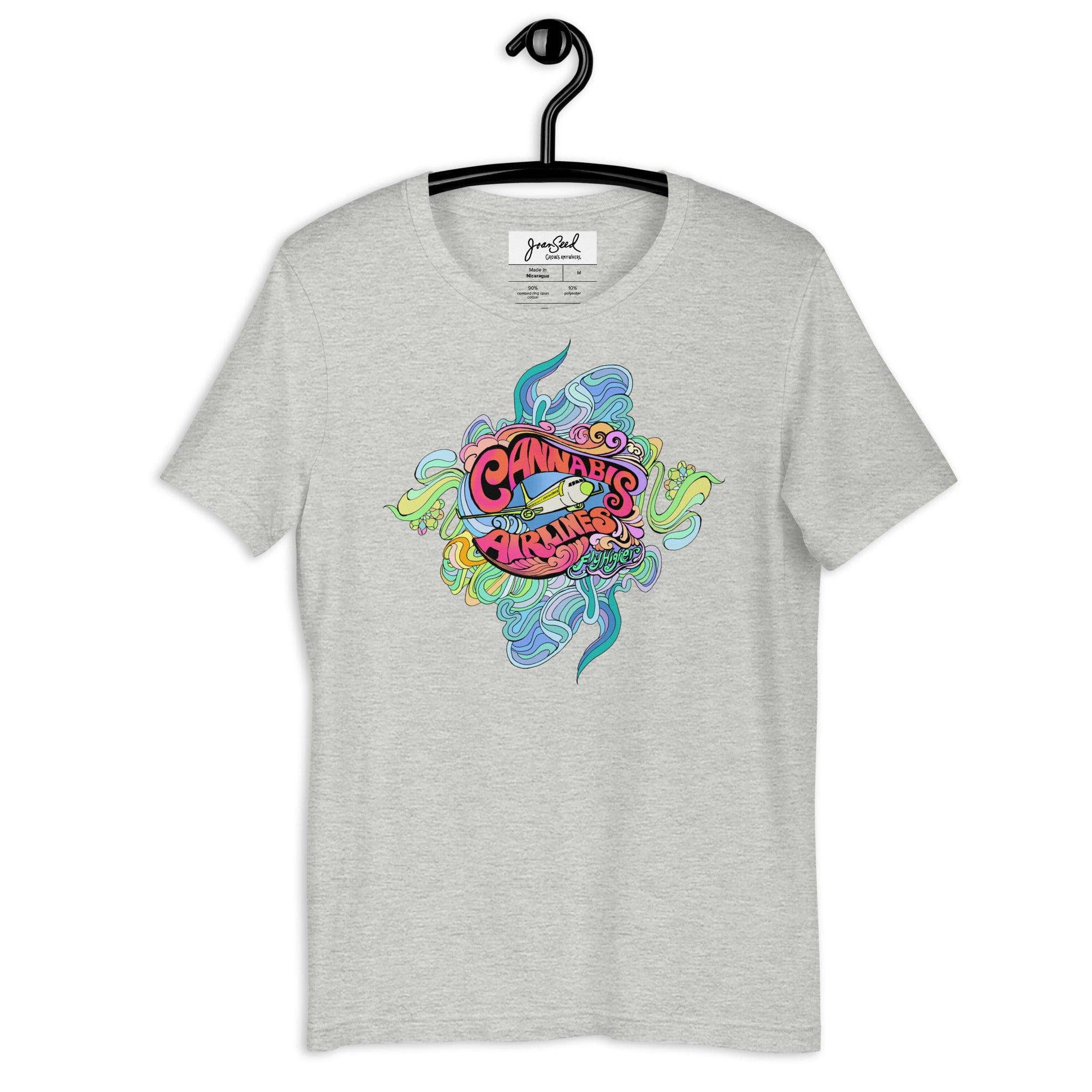 Joan Seed Studio inc. - Wholesale T-Shirt (Graphic) - Unisex - Cannabis Airlines Unisex Essential Fit Crew Neck T-Shirt18