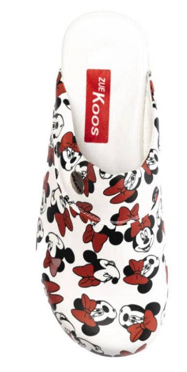 Chenson & Gorett - Wholesale Clogs - Women's - Airmax Women's Leather Clogs with Minnie Mouse Promo Design2