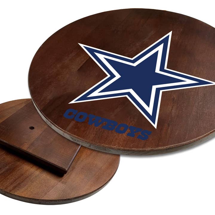 Logotipo do Dallas Cowboys Lazy Susan por atacado de Fan Creations