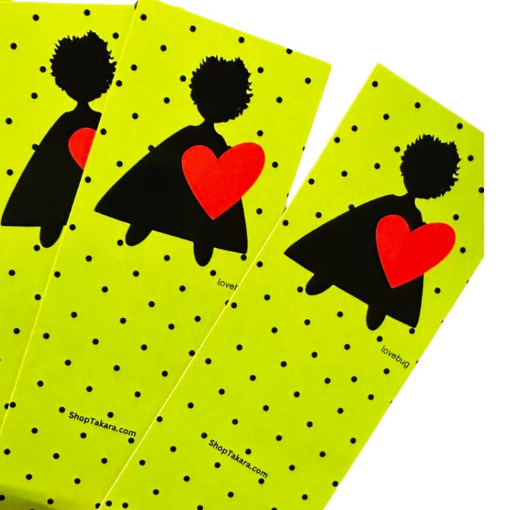 Love Bug Bookmarks for wholesale by TAKARA Designs