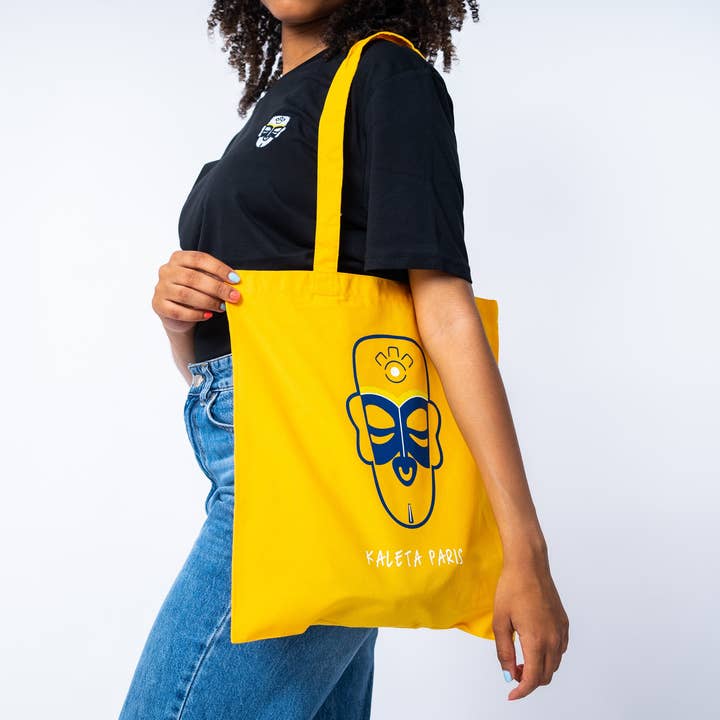 TOTE BAG YELLOW for wholesale by KALETA